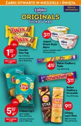 Gazetka promocyjna Żabka - Gazetka - ważna od 19.04 do 19.04.2022 - strona 28 - produkty: Top, Jogurt, Chipsy, Twix, Baton, Alpro, Lay’s, Mango, Emmental
