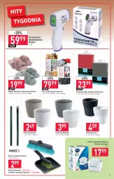 Gazetka promocyjna Stokrotka - Supermarket - Gazetka - ważna od 29.09 do 29.09.2021 - strona 15 - produkty: Brita Maxtra, Pur, Koc, Kapcie, Termometr, Brit, Prześcieradło, Brita, Miotła