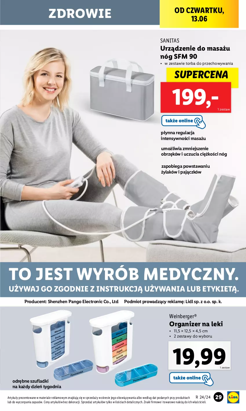 Gazetka promocyjna Lidl - GAZETKA - ważna 10.06 do 15.06.2024 - strona 37 - produkty: Kuchnia, Organizer, Torba, Zdrowie