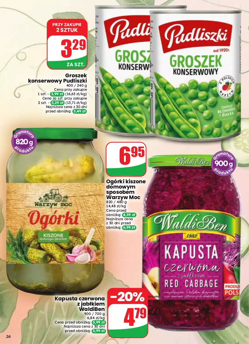 Gazetka promocyjna Dino - Gazetka 37 / 2026 - ważna 09.09 do 15.09.2026 - strona 26 - produkty: Groszek, Pudliszki, Ser