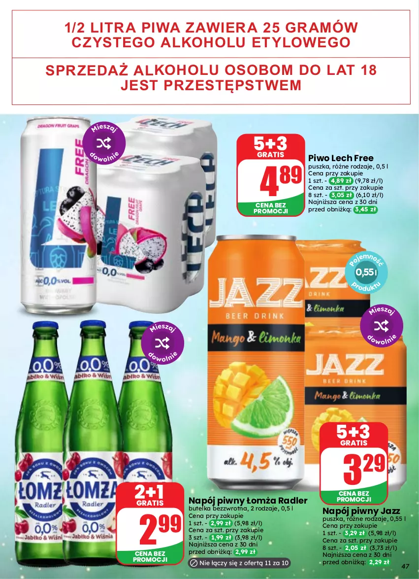 Gazetka promocyjna Dino - Gazetka 37 / 2026 - ważna 09.09 do 15.09.2026 - strona 47 - produkty: Gra, Napój, Piwa, Piwo, Radler
