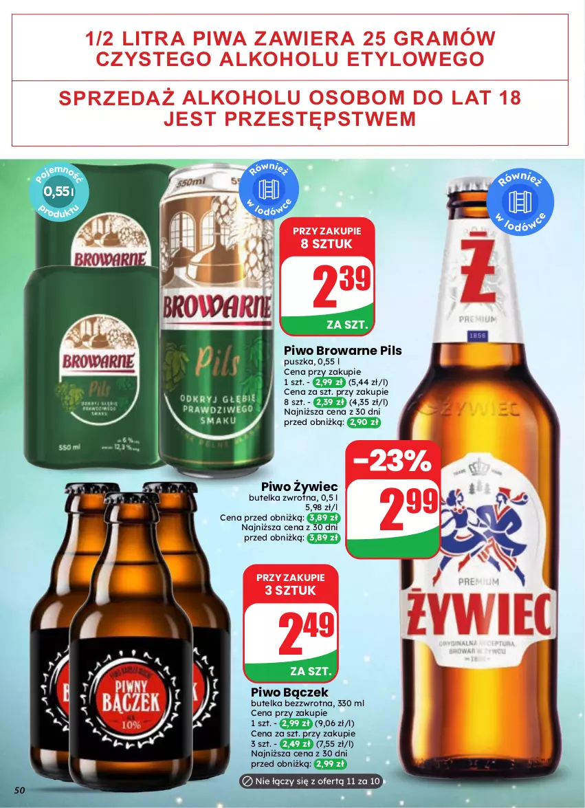 Gazetka promocyjna Dino - Gazetka 37 / 2026 - ważna 09.09 do 15.09.2026 - strona 50 - produkty: Gra, Piwa, Piwo