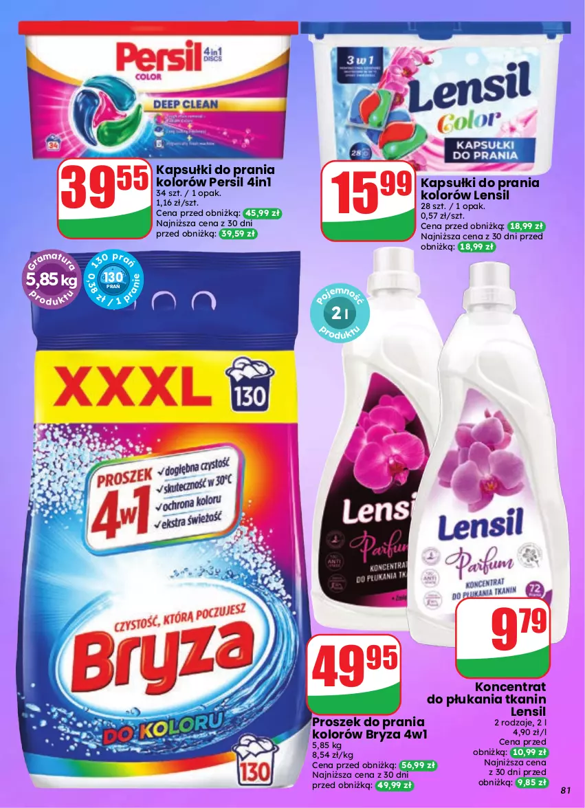 Gazetka promocyjna Dino - Gazetka 37 / 2026 - ważna 09.09 do 15.09.2026 - strona 81 - produkty: Bryza, Kapsułki do prania, Persil, Proszek do prania