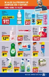Gazetka promocyjna Aldi - Gazetka - ważna od 16.09 do 16.09.2023 - strona 5 - produkty: Pur, Do mycia naczyń, Majtki, Pasta do zębów, Płyn do mycia naczyń, Tiger, Oshee, Płyn do mycia, Pieluchomajtki, Sidolux, Ambi Pur, Fa