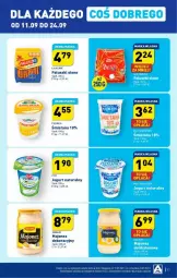 Gazetka promocyjna Aldi - Gazetka - ważna od 16.09 do 16.09.2023 - strona 9 - produkty: Majonez, Jogurt naturalny, Lajkonik, Piątnica, Zott, Jogurt, Winiary
