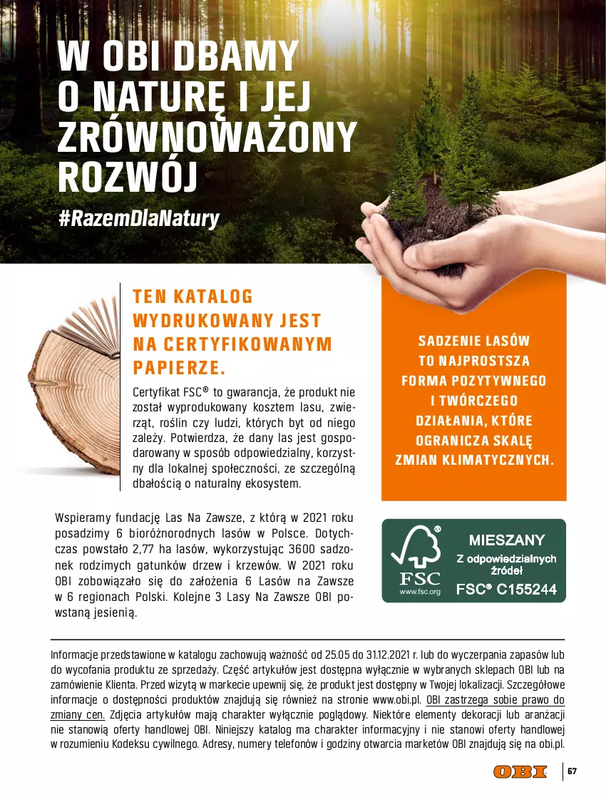 Gazetka promocyjna Obi - Gazetka OBI - ważna 31.05.2021 do 28.02.2022 - strona 67 - produkty: Deser, Dres, Fa, Gra, Kosz, LANA, LG, Listwa, Makijaż, Meble, Mus, Olej, Papier, Piec, Plafon, Plafon LED, Ser, Telefon, Top