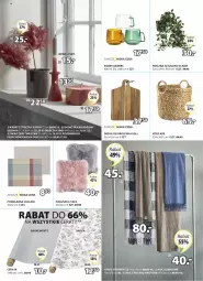 Gazetka promocyjna Jysk - Oferta tygodnia - Gazetka - ważna od 24.05 do 24.05.2022 - strona 15 - produkty: Koc, Kosz, Pojemnik, Deska do krojenia, Doniczka na rośliny, Podkładka, Roślina sztuczna, Pojemnik do przechowywania, Kubek, Poduszka, Podkład