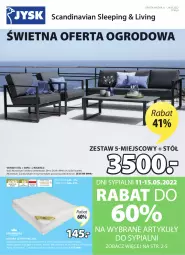 Gazetka promocyjna Jysk - Oferta tygodnia - Gazetka - ważna od 24.05 do 24.05.2022 - strona 2 - produkty: Kołdra, Stół, Sofa, Krzesło, Poduszka, Cement, Fa