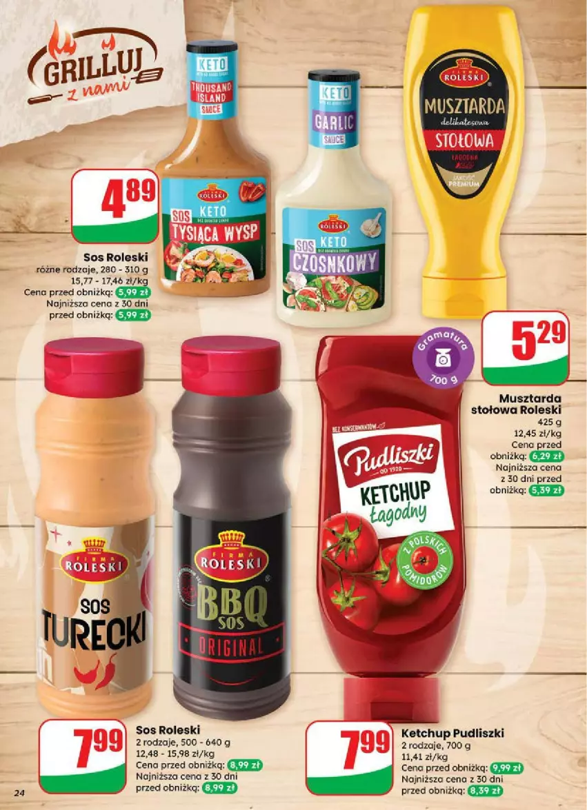 Gazetka promocyjna Dino - ważna 18.06 do 24.06.2025 - strona 17 - produkty: Ketchup, Mus, Pudliszki, Sos