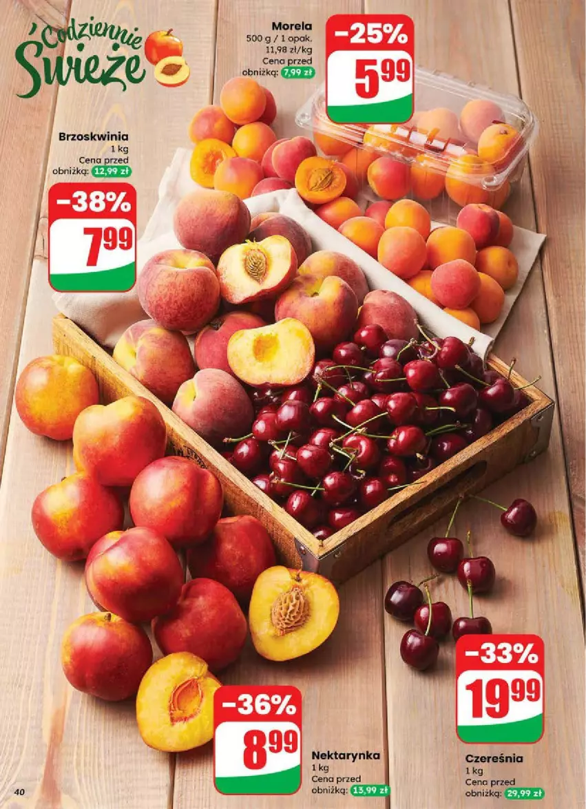 Gazetka promocyjna Dino - ważna 18.06 do 24.06.2025 - strona 35 - produkty: Morela, Nektar, Nektarynka