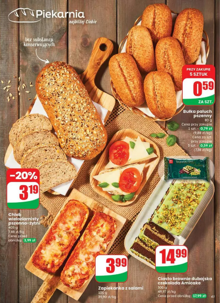 Gazetka promocyjna Dino - ważna 18.06 do 24.06.2025 - strona 36 - produkty: Amica, Brownie, Bułka, Czekolada