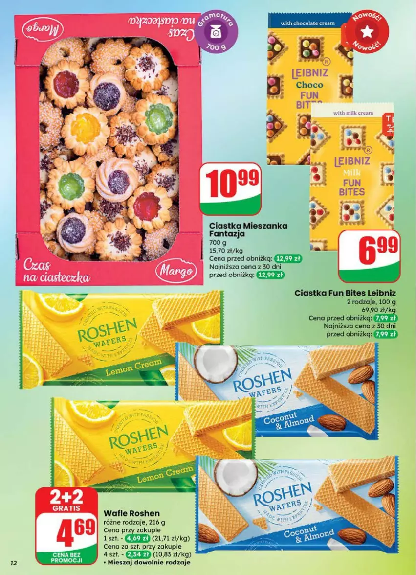 Gazetka promocyjna Dino - ważna 18.06 do 24.06.2025 - strona 4 - produkty: Wafle