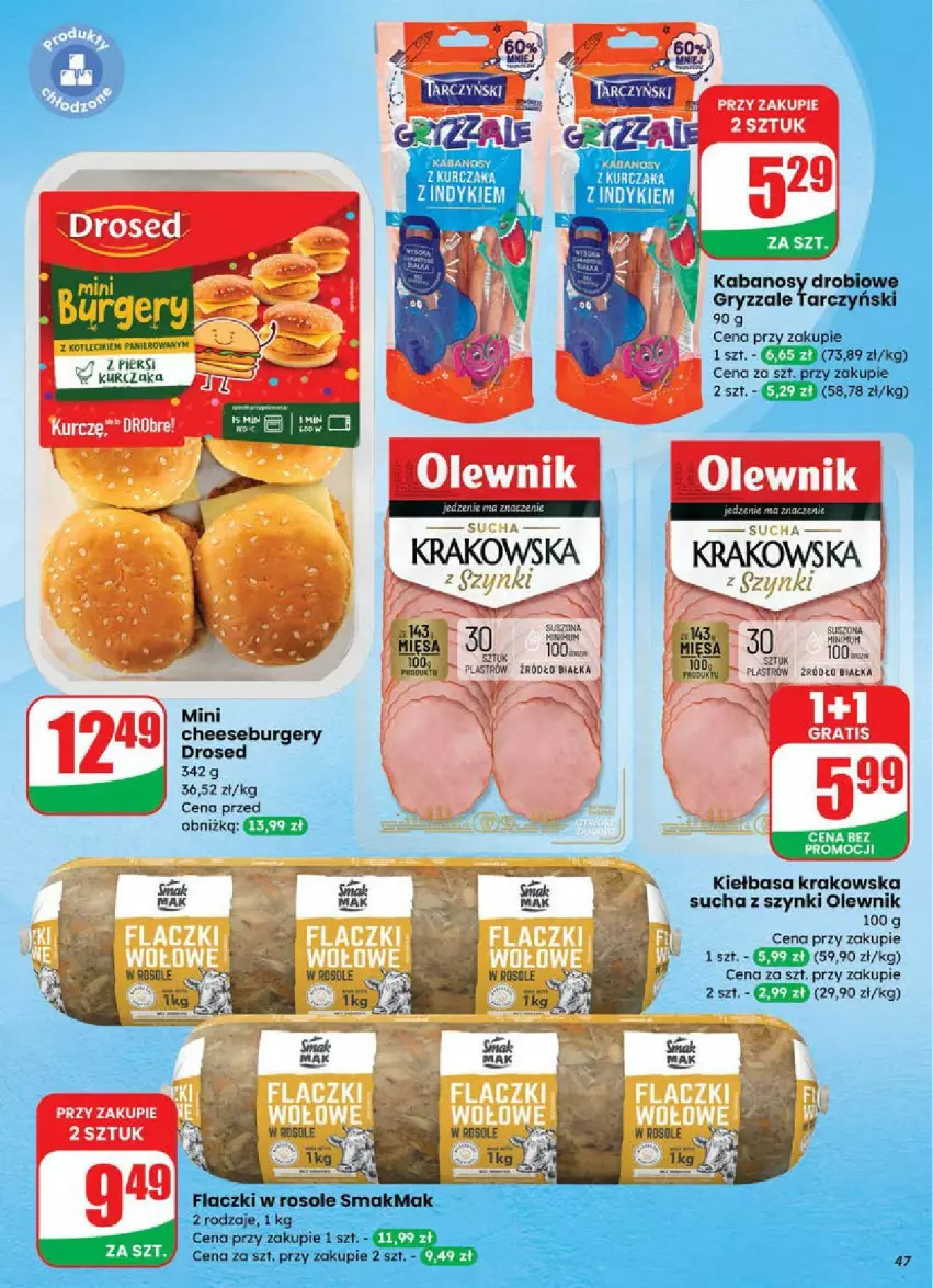 Gazetka promocyjna Dino - ważna 18.06 do 24.06.2025 - strona 42 - produkty: Burger, Gra, Gry, Kabanos, Kiełbasa, Kiełbasa krakowska, Kurczak, Olewnik, Tarczyński