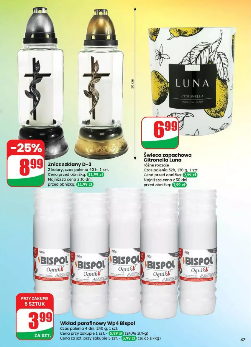Gazetka promocyjna Dino - ważna 18.06 do 24.06.2025 - strona 64 - produkty: Znicz