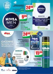 Gazetka promocyjna Dino - Gazetka - ważna od 24.06 do 24.06.2025 - strona 3 - produkty: Balsam po goleniu, Nivea Men, Krem do twarzy, Tago, Gillette, Nivea, Fa