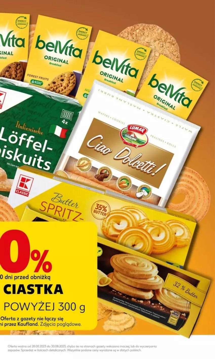 Gazetka promocyjna Kaufland - ważna 28.08 do 30.08.2023 - strona 7 - produkty: Ciastka