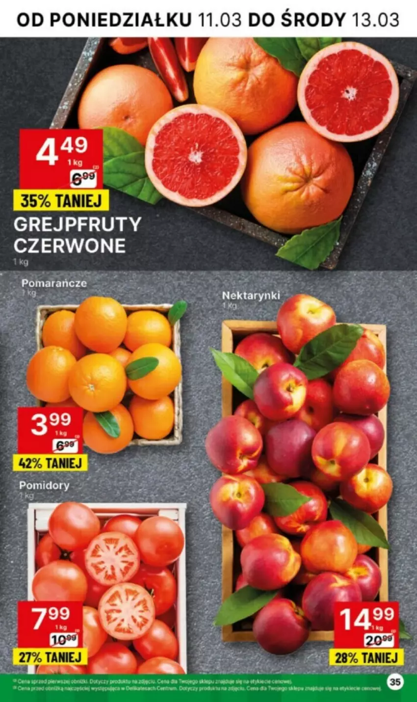 Gazetka promocyjna Delikatesy Centrum - ważna 11.03 do 13.03.2024 - strona 29 - produkty: Grejpfrut