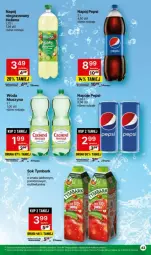 Gazetka promocyjna Delikatesy Centrum - Gazetka - ważna od 13.03 do 13.03.2024 - strona 38 - produkty: Sok, Mus, Napoje, Pepsi, Tymbark, Szyna, Woda