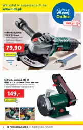 Gazetka promocyjna Lidl - KATALOG SKLEPU ONLINE WARSZAT - Gazetka - ważna od 31.12 do 31.12.2021 - strona 8 - produkty: Szlifierka kątowa, Szlifierka