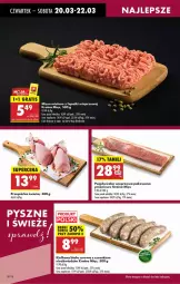 Gazetka promocyjna Biedronka - Od Czwartku - Gazetka - ważna od 26.03 do 26.03.2025 - strona 20 - produkty: Mięso mielone, Gra, Polędwiczka wieprzowa, Przepiórka, Kiełbasa biała, Kiełbasa, Mięso
