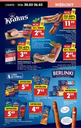 Gazetka promocyjna Biedronka - Od Czwartku - Gazetka - ważna od 26.03 do 26.03.2025 - strona 34 - produkty: Krakus, Por, Papryka, Kiełbasa podwawelska, Wawel, Szynka, Sport, Kabanos, Kiełbasa, Berlinki