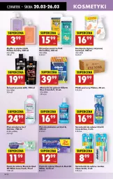 Gazetka promocyjna Biedronka - Od Czwartku - Gazetka - ważna od 26.03 do 26.03.2025 - strona 50 - produkty: Mydło w płynie, Emulsja, Lactacyd, Płyn micelarny, Pasta do zębów, Płyn do płukania, Mars, Gillette, Garnier, Mydło, Blend-a-Med, Fa