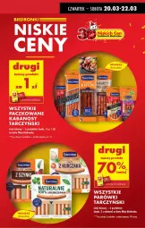 Gazetka promocyjna Biedronka - Od Czwartku - Gazetka - ważna od 26.03 do 26.03.2025 - strona 7 - produkty: Tarczyński, Kabanos
