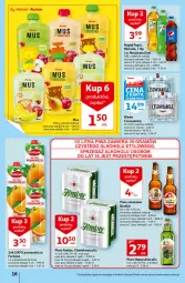 Gazetka promocyjna Auchan - Szkoła oszczędzania Temat PrzeAtrakcje cenowe Hipermarkety - Gazetka - ważna od 24.08 do 24.08.2022 - strona 16 - produkty: Piwa, Piwo, Sok, Mus, Gra, Namysłów, Mirinda, Pepsi, Fortuna, Woda, Napój, Cisowianka