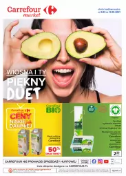 Gazetka promocyjna Carrefour - Gazetka Piękny duet - Gazetka - ważna od 13.03 do 13.03.2021 - strona 8 - produkty: Napój roślinny, O nas, Płatki kosmetyczne, Napój