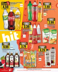 Gazetka promocyjna Topaz - Gazetka - Gazetka - ważna od 18.10 do 18.10.2023 - strona 20 - produkty: Top, Sok, Coca-Cola, Syrop, Fanta, Sprite, Napój, Fa