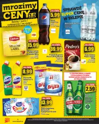 Gazetka promocyjna Topaz - Gazetka - Gazetka - ważna od 18.10 do 18.10.2023 - strona 4 - produkty: Piwa, Domestos, Top, Por, Koc, Gra, Papier, Proszek do prania, Kawa mielona, Kawa, Papier toaletowy, Pepsi, Lipton, Płyn do wc, Bryza, Herbata, Napój, Fa