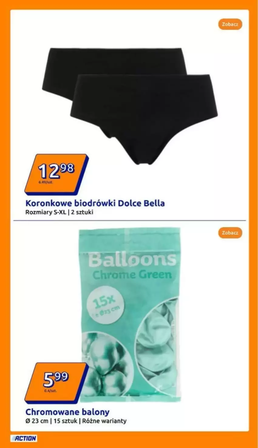 Gazetka promocyjna Action - ważna 16.04 do 22.04.2025 - strona 9 - produkty: Balony, Bell, Bella