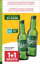 Gazetka promocyjna Stokrotka - Market - Gazetka - ważna od 25.06 do 25.06.2025 - strona 22 - produkty: Piwa, Piwo, Gra, Carlsberg