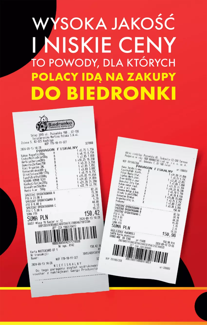 Gazetka promocyjna Biedronka - Od Poniedziałku - ważna 16.09 do 21.09.2024 - strona 3 - produkty: Fa, Gra, Kakao, Klej, Rexona, Ser, Tran