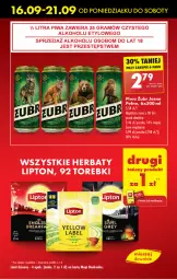 Gazetka promocyjna Biedronka - Od Poniedziałku - Gazetka - ważna od 21.09 do 21.09.2024 - strona 13 - produkty: Piwa, Piwo, Gra, Lipton