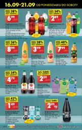 Gazetka promocyjna Biedronka - Od Poniedziałku - Gazetka - ważna od 21.09 do 21.09.2024 - strona 58 - produkty: Sok, Por, Mus, Napój energetyczny, Ananas, Coca-Cola, Tera, Sok jabłkowy, Napój gazowany, Syrop, Fanta, Sprite, Napój, Fa