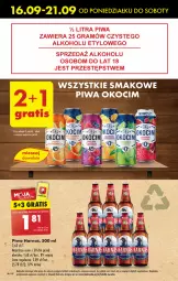 Gazetka promocyjna Biedronka - Od Poniedziałku - Gazetka - ważna od 21.09 do 21.09.2024 - strona 60 - produkty: Piwo, Koc, Gra, Okocim, Harnaś
