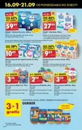 Gazetka promocyjna Biedronka - Od Poniedziałku - Gazetka - ważna od 21.09 do 21.09.2024 - strona 62 - produkty: HiPP, Ser, Ryż, Por, Mus, Gra, Gerber, BoboVita, O nas, Serek, Robot, Deser, Karmi, Mleko, BEBILON, Hipp Bio