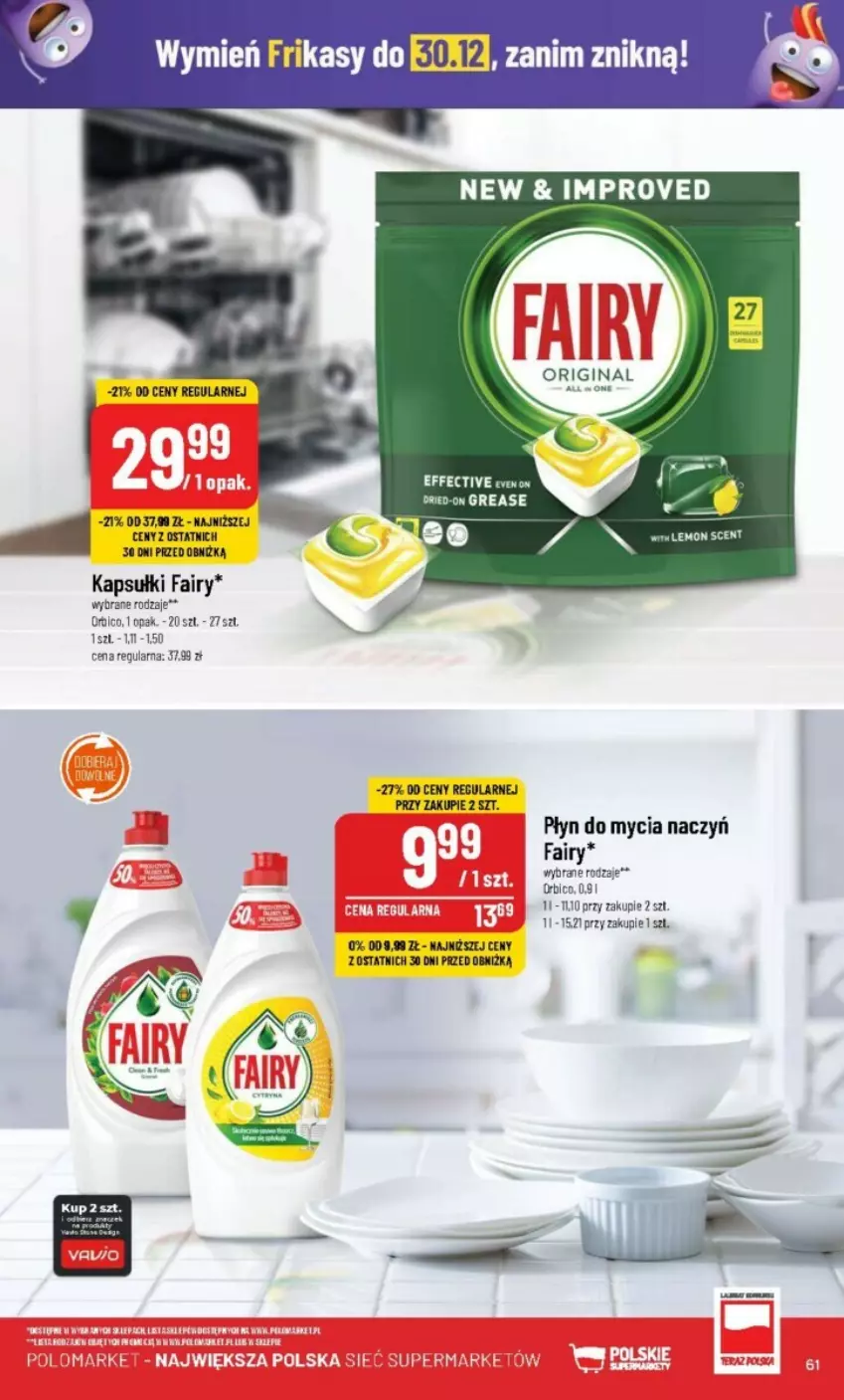 Gazetka promocyjna PoloMarket - ważna 20.12 do 23.12.2023 - strona 58 - produkty: BIC, Do mycia naczyń, Fa, Fairy, Płyn do mycia, Płyn do mycia naczyń