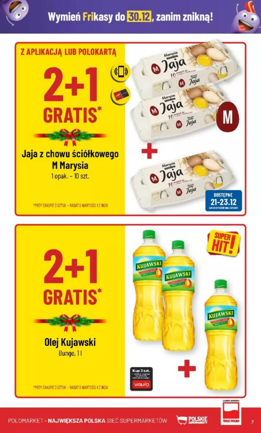 Gazetka promocyjna PoloMarket - ważna 20.12 do 23.12.2023 - strona 67 - produkty: Gra, Jaja, Kujawski, Olej