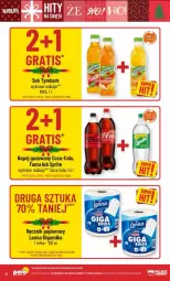Gazetka promocyjna PoloMarket - Gazetka - ważna od 23.12 do 23.12.2023 - strona 2 - produkty: Sok, Papier, Coca-Cola, Ręcznik, Napój gazowany, Tymbark, Fanta, Sprite, Napój, Fa