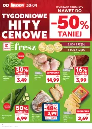 Gazetka promocyjna Kaufland - Gazetka tygodnia - Gazetka - ważna od 07.05 do 07.05.2025 - strona 4 - produkty: Piec, Kurczak, Warzywa, Ser, Sałata masłowa, Kasztelan, Ser Kasztelan, Duda, Sałat, Szynka, Pieczywo, Owoce, Chleb, Grunt, Masło, Mięso
