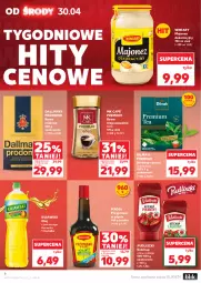 Gazetka promocyjna Kaufland - Gazetka tygodnia - Gazetka - ważna od 07.05 do 07.05.2025 - strona 6 - produkty: Majonez, Ketchup, Kujawski, Kawa rozpuszczalna, Winiary, Dallmayr, Kawa mielona, Kawa, Dilmah, Herbata czarna, Tera, Przyprawa w płynie, Pudliszki, Herbata, Maggi, Olej