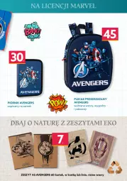 Gazetka promocyjna Dealz - SPRAWDŹ ROZSZERZENIE KATALOGUPOWRÓT DO SZKOŁY - Gazetka - ważna od 04.09 do 04.09.2022 - strona 17 - produkty: Avengers, Piórnik, Plecak