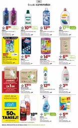Gazetka promocyjna Drogerie Natura - Gazetka Drogerie Natura - Gazetka - ważna od 19.09 do 19.09.2025 - strona 14 - produkty: Płyn do prania, Chusteczki do czyszczenia, Jan Niezbędny, Sól, Spray do czyszczenia, Bref, Tablet, Płyn do płukania, Chusteczki, Kostka do wc, Syrop, Sanytol, Zmywarki, Sidolux, Pronto, Płyn do szyb, Tabletki do zmywarki