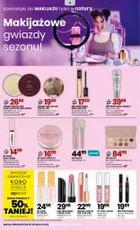 Gazetka promocyjna Drogerie Natura - Gazetka Drogerie Natura - Gazetka - ważna od 19.09 do 19.09.2025 - strona 4 - produkty: Makijaż, Błyszczyk do ust, Cień, KOBO, Tusz, Velvet, Puder, Paleta, Pędzel do pudru, Olej, Fa