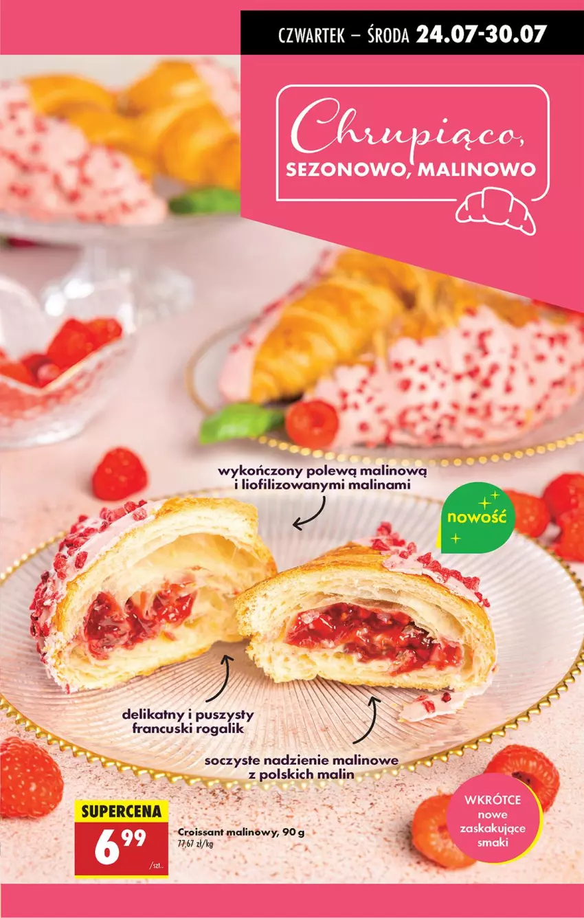 Gazetka promocyjna Biedronka - Od Czwartku - ważna 24.07 do 30.07.2025 - strona 27 - produkty: Croissant