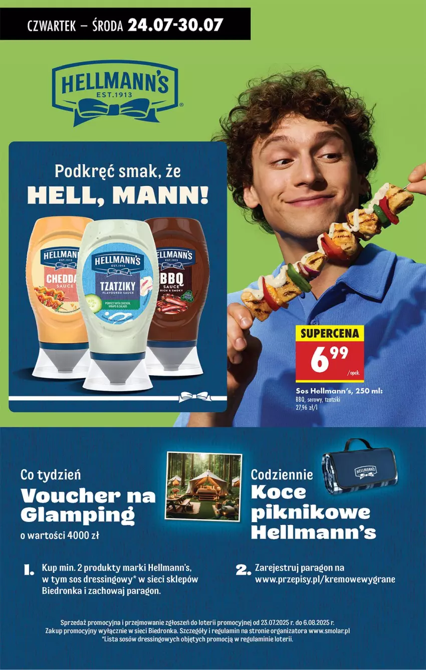 Gazetka promocyjna Biedronka - Od Czwartku - ważna 24.07 do 30.07.2025 - strona 53 - produkty: Dres, Fa, Gra, Mola, Pepsi, Sos