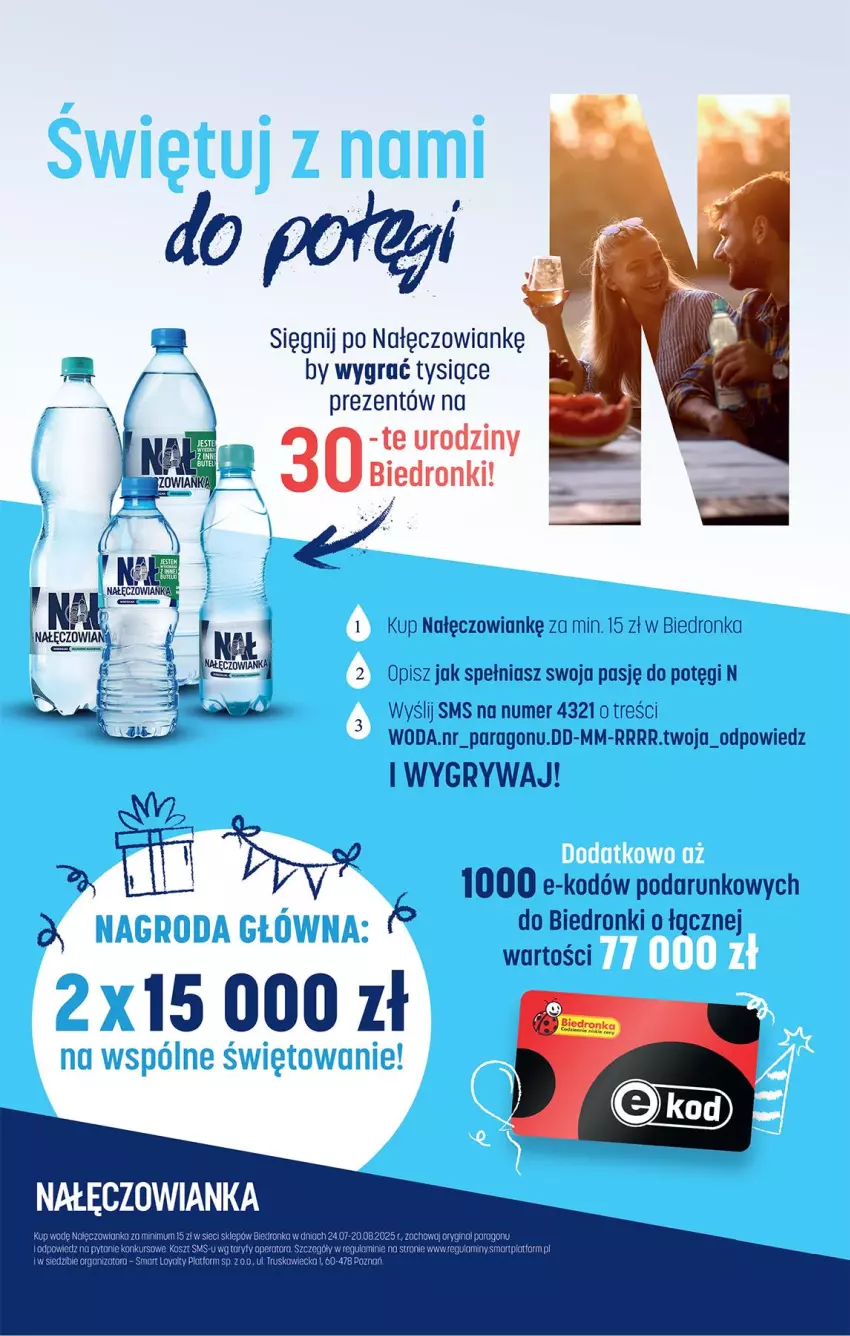 Gazetka promocyjna Biedronka - Od Czwartku - ważna 24.07 do 30.07.2025 - strona 56 - produkty: Gin, Gra, Gry, Woda