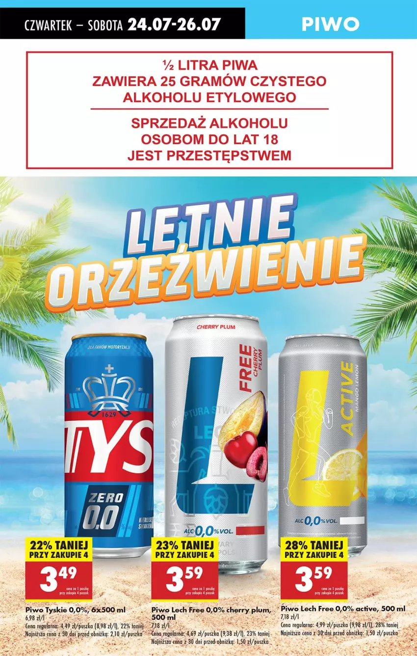 Gazetka promocyjna Biedronka - Od Czwartku - ważna 24.07 do 30.07.2025 - strona 57 - produkty: Fa, Gra, Piwa, Piwo, Tyskie